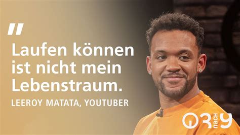 Leeroy Matata über Rückschläge und Optimismus 3nach9 YouTube