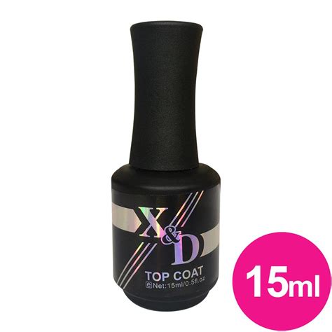 Top Coat Selador Selante X D 15ml Casa Das Unhas Unhas De Gel