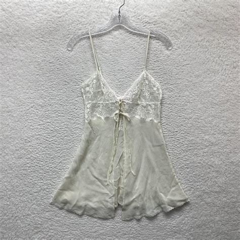 Victoria S Secret Intimates Sleepwear Victorias Secret Chemise Slip Dress Lingerie S Small