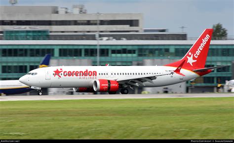 Aircraft Photo Of TC MKD Boeing 737 8 Max 8 Corendon Airlines