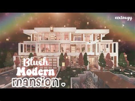 Blush Aesthetic Bloxburg Houses 2 Story