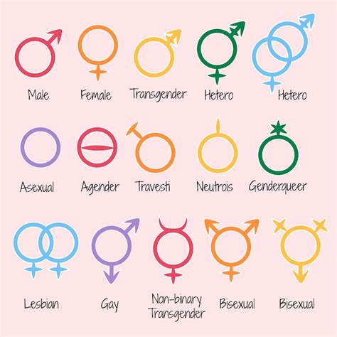 Free Vector Flat Pride Month Lgbt Symbols Collection