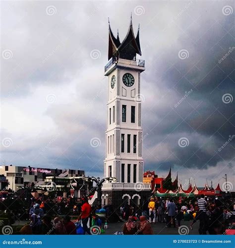 Jam Gadang The Pride Monument Of The City Of Bukittinggi Editorial