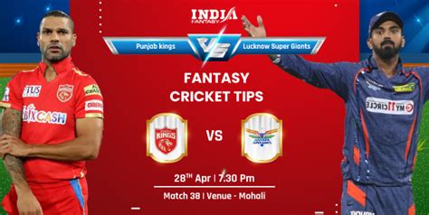 Pbks Vs Lsg Dream11 Prediction Match 38 Of Ipl 2023 Punjab Kings Vs Lucknow Super Giants Playing