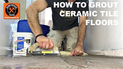 How To Grout Ceramic Tile Bathroom Floors With Mapei Flexcolor Cq Step