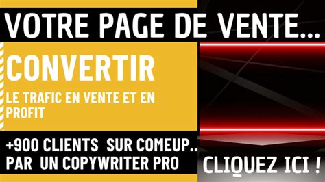 Je vais être votre copywriter et rédiger votre page de vente par Ebook