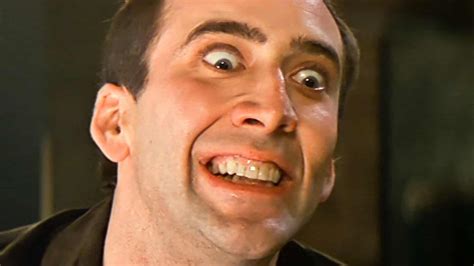 Nicolas Cage Crazy Face