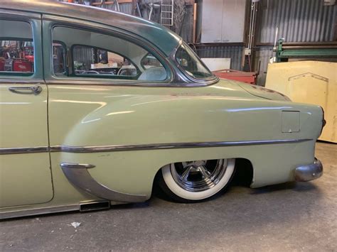 1954 1952 Air Ride Patina Bagged Lowrider Lowered Kustom Hot Rat Rod