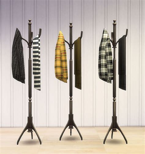 Sims4 Coat Rack Recolors 外套立架