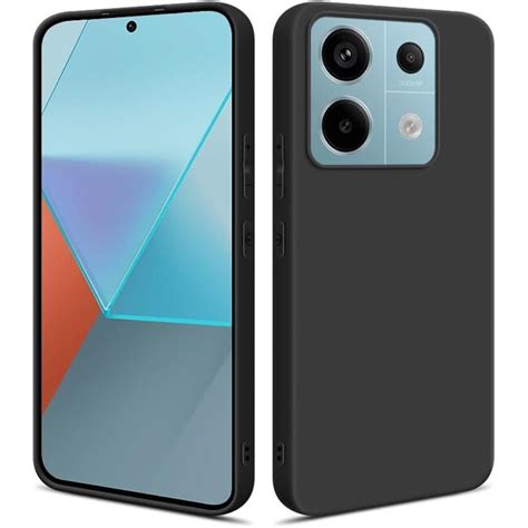 Husa Pentru Xiaomi Redmi Note 13 Pro 5G Liquid Silicone Negru