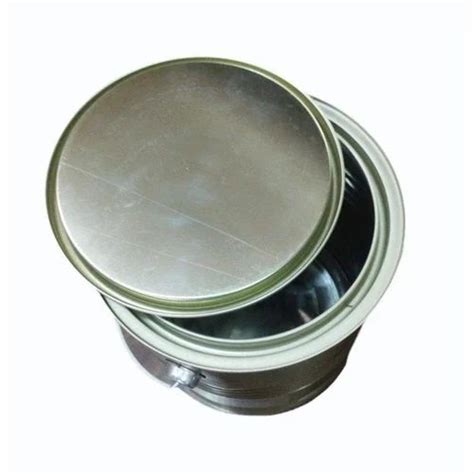 Litre Plan Round Paint Tin Container For Packaging At Rs Piece In