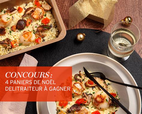 Concours gagnez un panier garni de délices de Noël Delitraiteur ELLE be