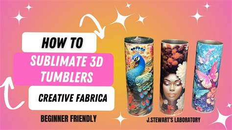 How To 3D Tumbler Sublimation 3D Tumbler Wrap Beginner Friendly