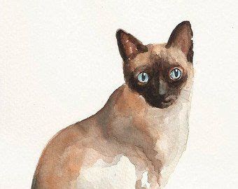 Custom Pet Portrait Original Watercolorpet Art By Dimdi On Etsy