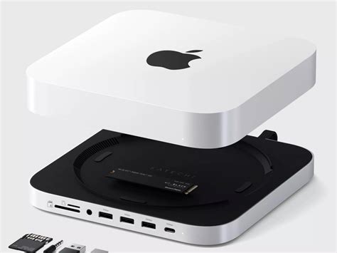 Satechi améliore son hub pour Mac mini avec un port M.2 NVMe
