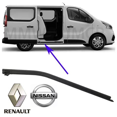 Pour Renault Trafic Opel Vivaro Coulissante Porte Guide Bas