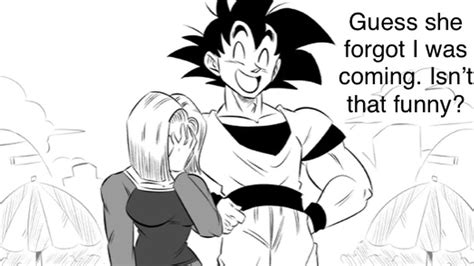 Android 18 Gives Goku Her Cake An Androids Story [dbz Comic Dub