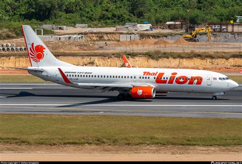 HS LUP Thai Lion Air Boeing 737 8GP WL Photo By Olzhas Ismagulov ID