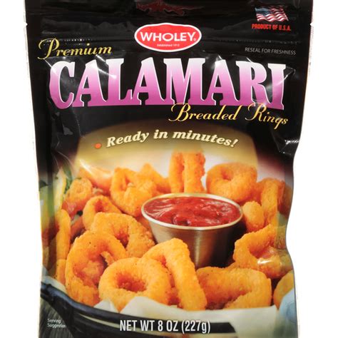 Wholey Calamari Rings Premium Breaded 8 Oz Delivery Or Pickup Near