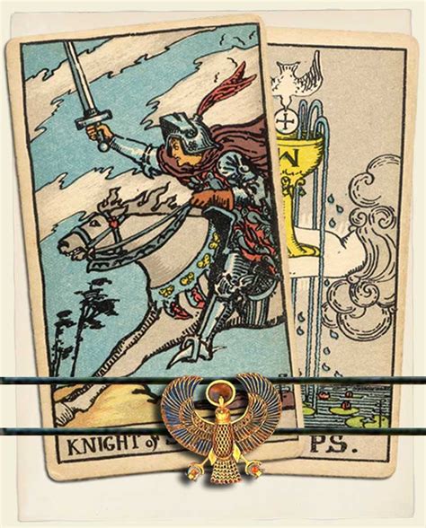 Knight Of Swords And Ace Of Cups Combination Reading With Insights For