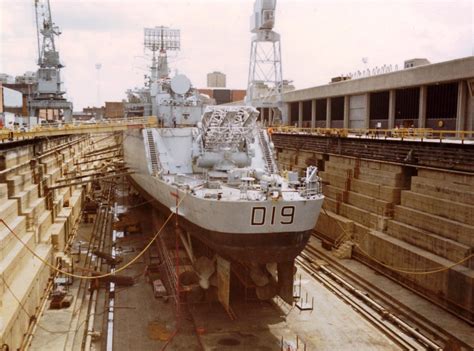 Hms Glamorgan At The Falklands Work In Progress Maritime