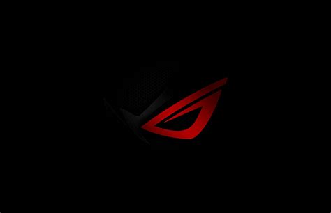 Asus Red Rog Logo Hd Wallpaper Wallpaper Background HD