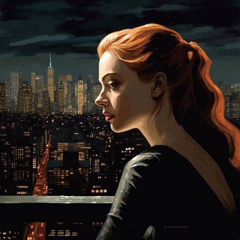 Premium Ai Image A Portrait Of Blonde Femme Fatale Woman Wearing A
