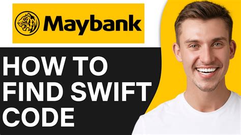 How To Find Maybank Swift Code Youtube