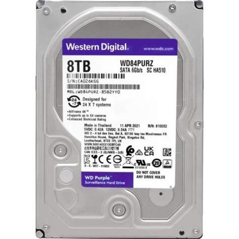 DYSK WD PURPLE 8TB WD84PURZ - Sklep, Opinie, Cena - Eltrox.pl