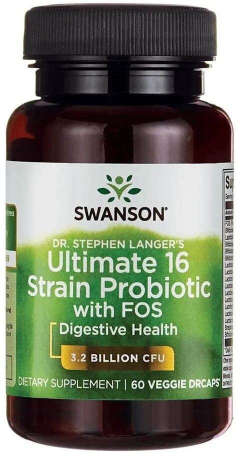 Swanson Ultimate Strain Formula Probiotic Caps Low Price