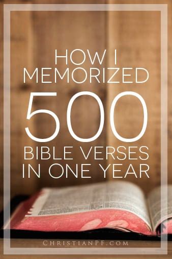 Fun And Easy Way To Memorize Bible Verses Step By Step