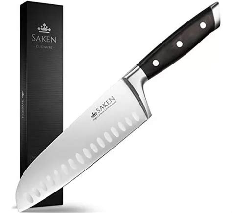 Santoku Cuchillo Acero Inoxidable Ultra Afilado Profesional Cuotas