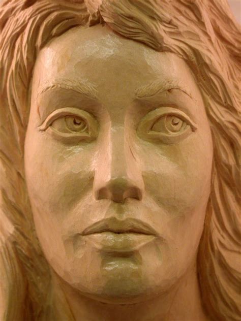 Female Face Face Carving Carving