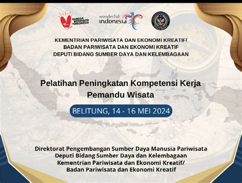 Pelatihan Peningkatan Kompetensi Kerja Pemandu Wisata Tour Guide