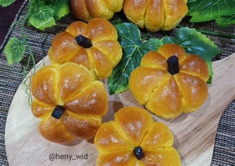 Resep Pumpkin Bread Isi Kacang Merah Oleh Heny Widiastuti Cookpad