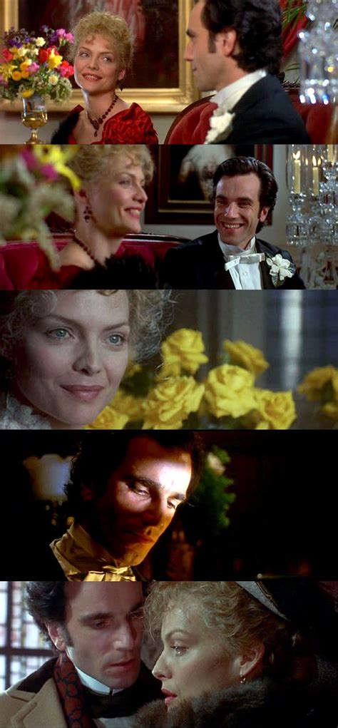 The Age Of The Innocence Michelle Pfeiffer Daniel Day Lewis As