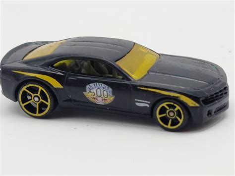 RARE Hot Wheels Chevy Camaro Concept Indianapolis Black Mattel