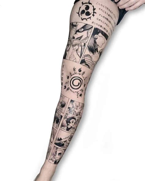 Share 76 Anime Sleeve Tattoo Ideas Super Hot In Cdgdbentre