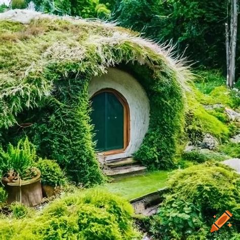 Mossy And Green Hobbit Cottage On Craiyon