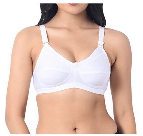 Cotton Women Full Coverage Non Padded Bra Size Small Plain At Rs 180