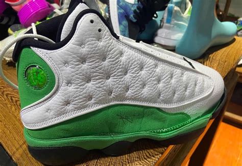 Air Jordan 13 Lucky Green 414571-113 Release Date - SBD