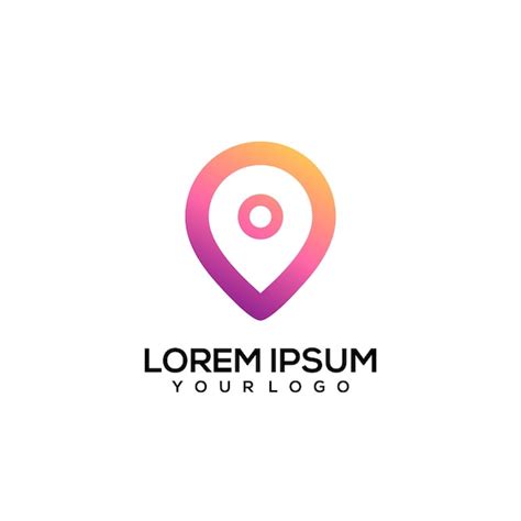 premium vector local logo colorful illustration