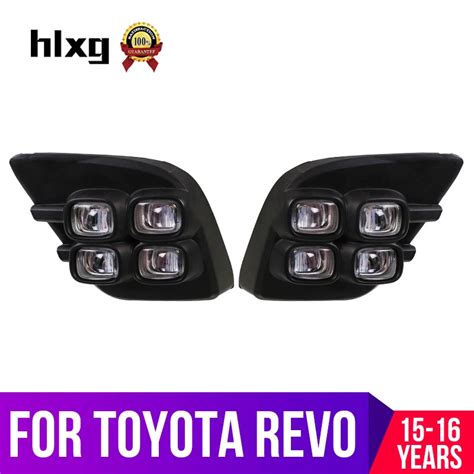 Hlxg Car Flashing Styling Drl For Toyota Hilux Revo Vigo