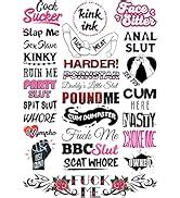 Amazon Kink Ink Temporary Tattoos Adult Sexy Naughty Hardcore Words And Phrases Long