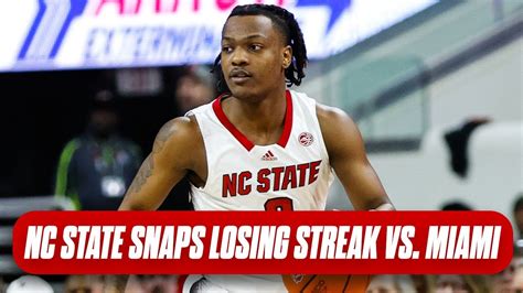 The Wolfpacker Show Nc State Defeats Miami Unc Preview Youtube