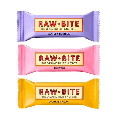 Barrita super protéica Raw Bite 50gr Garasaude