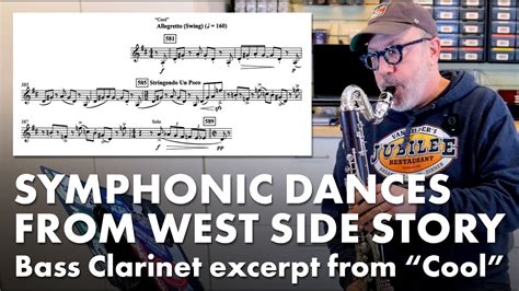 Bass Clarinet Excerpt Symphonic Dances From West Side Story Cool