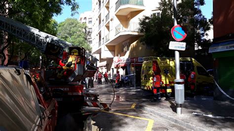 Una Docena De Evacuados Por El Incendio De Un Piso En Son Gotleu