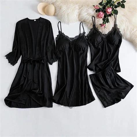 Women Hot Laced Short Nighty Set For Women And Girls Padded Stretchable Lingerie Sexy Sleepwear