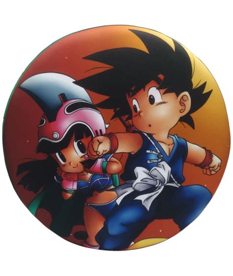 Dragon Ball Goku & Chi-Chi Arcade Stool TYPE OF UPHOLSTERY WITH POLYESTER FABRIC PACKAGING ...